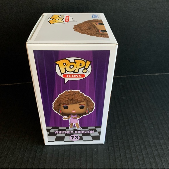 Whitney Houston Funko POP! Icons Collectible Vinyl Figure #73 Singer Actress New - Picture 4 of 12